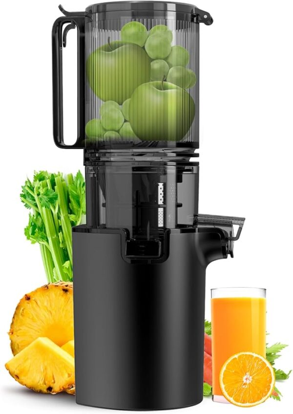 32% OFF deal on Cold Press Juicer, 5.4" Wide Feed Chute Juice Extractor Machine