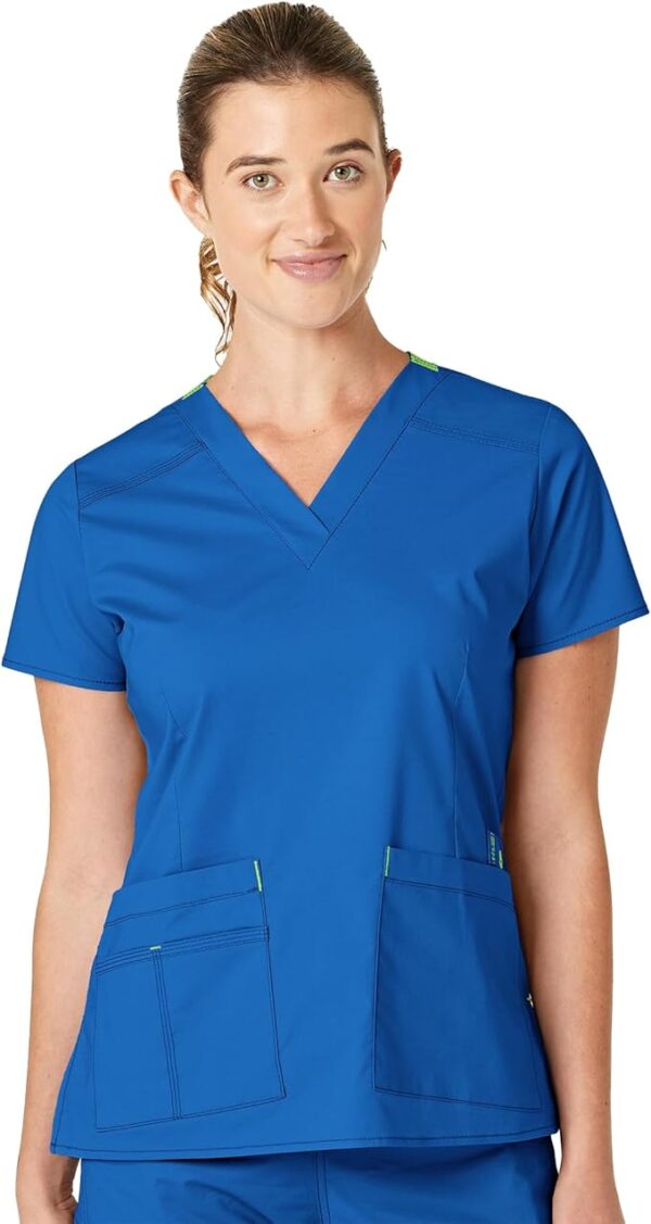 76% Limited Time Off on WonderWink Women's Wonderflex Verity Scrub Top