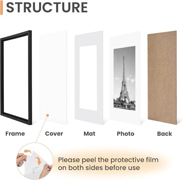 34% Limited Time Off On Upsimples 8x10 Picture Frame Set of 5 - Image 4