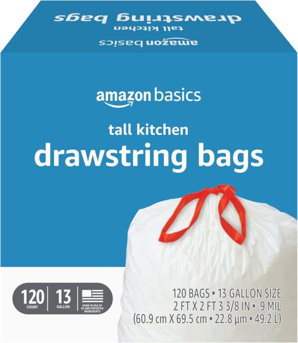 19% Big Spring Deal on Amazon Basics Trash Bags