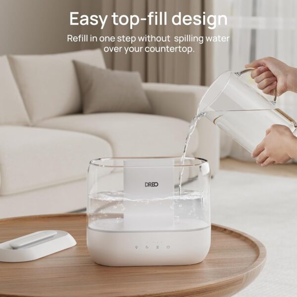 10% Off On Dreo Humidifiers for Bedroom, Top Fill 4L Supersized Cool Mist Humidifier, 32H Runtime, 28 dB Quiet Ultrasonic Air Humidifier for Large Room - Image 6