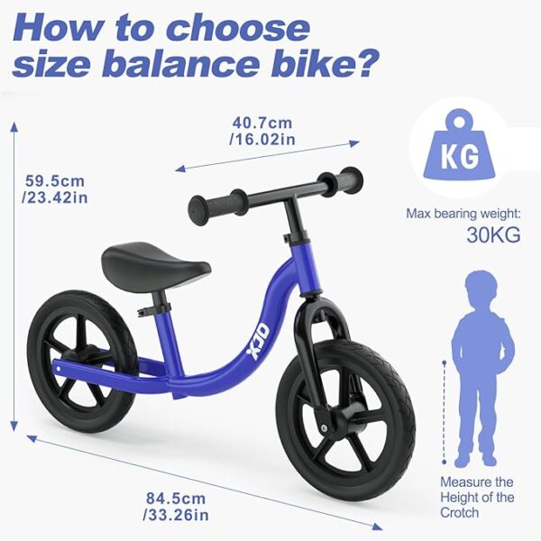 50% OFF ON XJD Toddler Balance Bike 2 Year Old, 12 inch No Pedal Bicycle for Girls Boys - Image 5