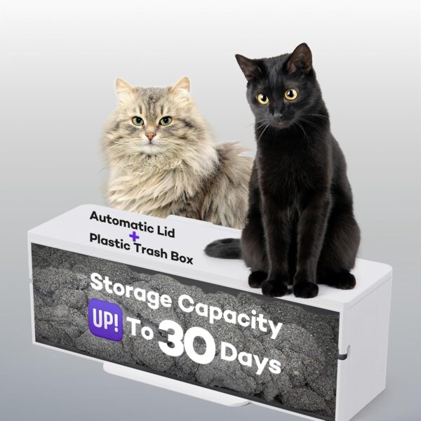 35% Limited Time Offer On (Upgraded) Popur X5 Self Cleaning Cat Litter Box - Unique Open Top Split System - Image 2