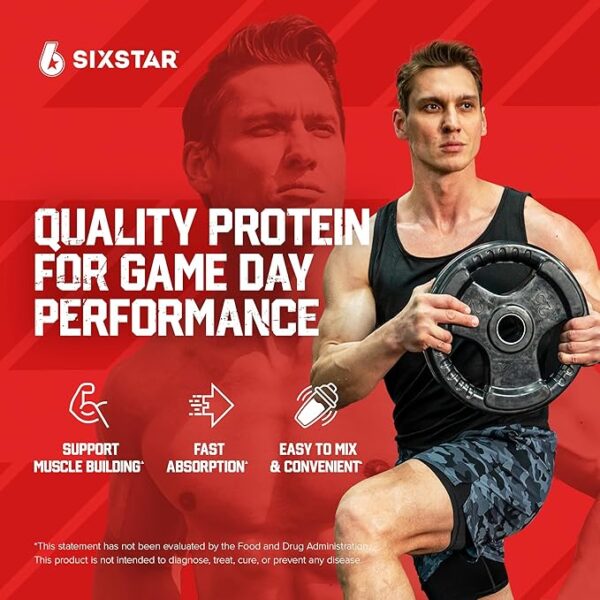 52% Limited Time Off ON Six Star Whey Protein Powder Plus - Muscle Building & Recovery Formula with Whey Isolate Powder - Image 6