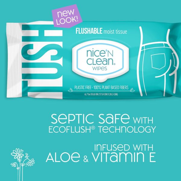 19% Limited Time Off On Nice 'N Clean Adult Flushable Wipes (3 x 60 Count) - Image 12