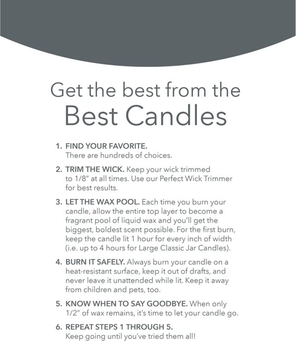 52% Limited Time Off on Yankee Candle Bahama Breeze Scented, Classic 22oz Large Jar Single Wick Candle - Image 6