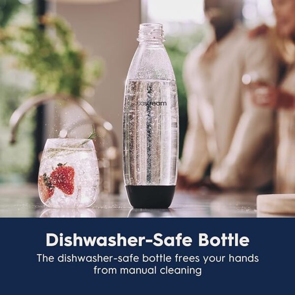 33% Limited Time Deal on SodaStream Terra Sparkling Water Maker (Misty Blue) with CO2, DWS Bottle and Bubly Drop - Image 4