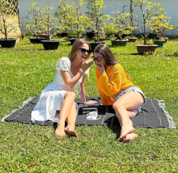 10% Off On Utopia Towels Pack of 2 Turkish Beach Towel, 40 by 72 Inches, Oversized 100% Cotton - Image 4
