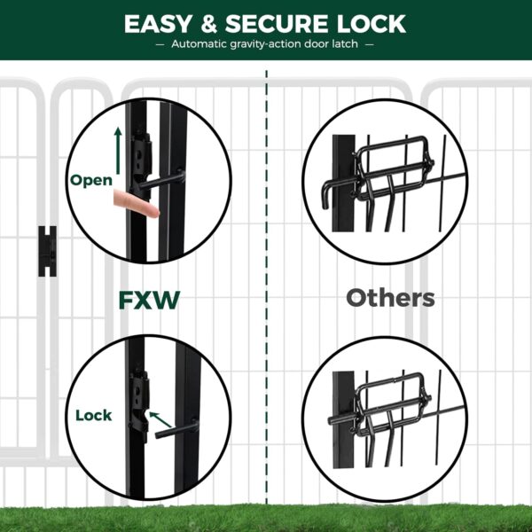 15% Limited Time Off on FXW Rollick Dog Playpen for Yard, RV Camping - Image 5