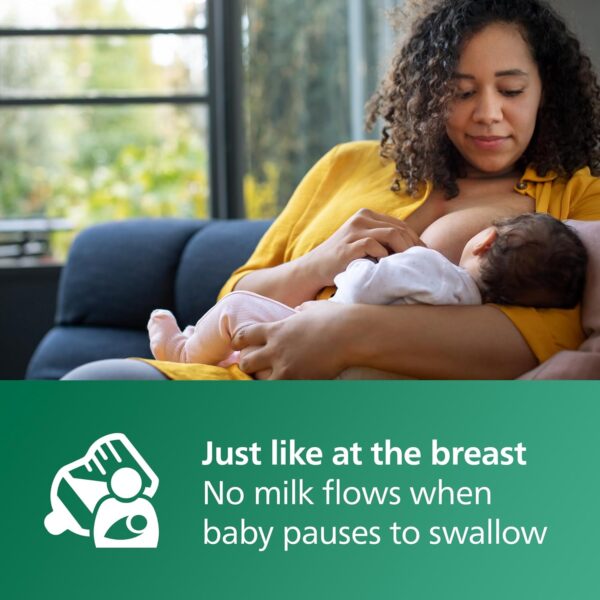Philips Avent Natural Glass Baby Bottles with Natural Response Nipples - Image 5