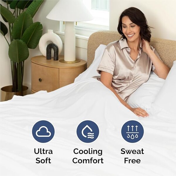 20% OFF On King 6 Piece Sheet Set - Comfy, Breathable & Cooling - Image 4