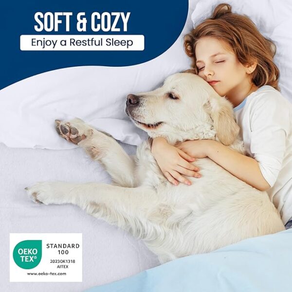 35% OFF ON Utopia Bedding Waterproof Mattress Protector King Size, Premium Terry Mattress Cover 200 GSM - Image 5