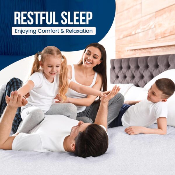 35% OFF ON Utopia Bedding Waterproof Mattress Protector King Size, Premium Terry Mattress Cover 200 GSM - Image 3