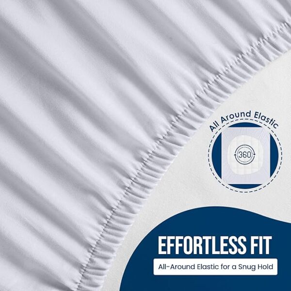 35% OFF ON Utopia Bedding Waterproof Mattress Protector King Size, Premium Terry Mattress Cover 200 GSM - Image 6